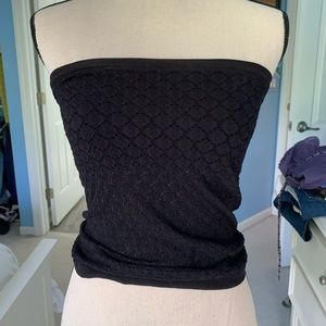 Free People honey textured tube top